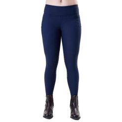 Damskie legginsy jeździeckie o średniej przyczepności Horseware Optifit. Niebieskie legginsy damskie HORSEWARE IRELAND, l, bez wzorów, z tkaniny. Za 345.00 zł.