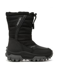 Geox Śniegowce J Himalaya Boy B Abx J26FRA 0FU54 C9999 M Czarny. Czarne buty zimowe chłopięce Geox, ze skóry, bez zapięcia. Za 359.99 zł.