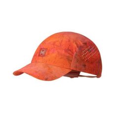 Czapka z daszkiem BUFF PACK SPEED CAP KEFFY NECTARINE. Czerwone czapki z daszkiem damskie Buff, bez wzorów, z materiału. Za 162.85 zł.