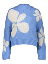 JDY Sweter "Kilian" w kolorze niebieskim rozmiar: L. Niebieskie swetry klasyczne damskie JDY, l, bez kołnierzyka. Za 88.64 zł.