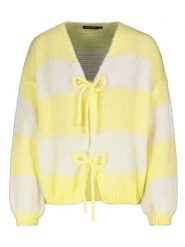 Sublevel Kardigan w kolorze żółto-białym rozmiar: M/L. Białe kardigany damskie Sublevel, l, bez wzorów. Za 118.01 zł.