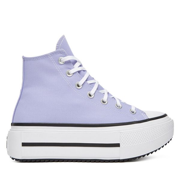 Trampki Converse. Fioletowe trampki damskie Converse, bez wzorów, bez zapięcia. Za 289.99 zł.
