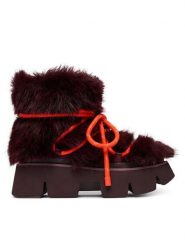 United Nude Śniegowce Stomper Fur Boot 11048993120 Bordowy. Czerwone śniegowce damskie United Nude, z futra. Za 1,339.00 zł.