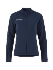 Craft Kurtka Extend 2.0 Full Zip W - Elastyczna midlayer, Navy. Niebieskie kurtki damskie Craft, xl, bez wzorów, z elastanu, bez kaptura. Za 375.15 zł.