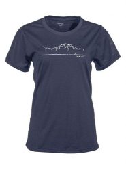 Traunstein Sport Koszulka funkcyjna w kolorze granatowym rozmiar: 38. Niebieskie koszulki damskie Traunstein Sport, bez wzorów, bez kołnierzyka, bez ramiączek. Za 152.95 zł.