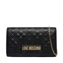 Torebka LOVE MOSCHINO. Czarne torebki wieczorowe damskie Love Moschino, bez wzorów, bez dodatków. Za 609.99 zł.