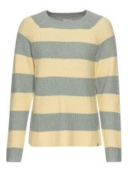 Camel Active Sweter w kolorze błękitno-żółtym rozmiar: M. Niebieskie swetry klasyczne damskie Camel Active, m, z wełny, bez kołnierzyka. Za 314.01 zł.