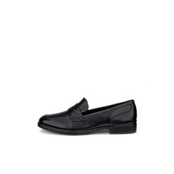 Damskie mokasyny Ecco Dress Classic 15. Czarne mokasyny damskie ECCO, z mikrofibry, bez obcasa. Za 537.00 zł.