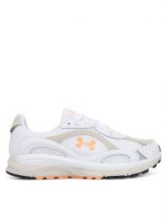 Under Armour Sneakersy UA Tech Runner 6007575 Biały. Białe obuwie sportowe damskie Under Armour, z materiału, bez zapięcia. Za 399.99 zł.
