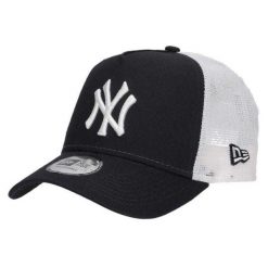 Czapka Z Daszkiem Unisex Dla Dorosłych MLB League New York Yankees. Czarne czapki z daszkiem damskie New Era, bez wzorów. Za 188.99 zł.