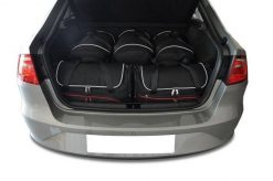 Torby Do Bagażnika Seat Toledo 2012-2018 5Szt Kjust. Czarne torby podróżne KJUST, bez wzorów, z kauczuku. Za 1,564.00 zł.