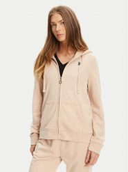 U.S. Polo Assn. Bluza WUP1512 Beżowy Regular Fit. Brązowe bluzy damskie U.S. Polo Assn., s, bez wzorów, z syntetyku, bez kaptura. Za 269.99 zł.
