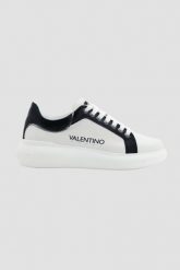VALENTINO Białe sneakersy damskie Bounce S Sneaker Lace-up. Białe obuwie sportowe damskie Valentino by Mario Valentino, bez zapięcia. W wyprzedaży za 799.99 zł.