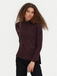 Vero Moda Sweter 10269229 Fioletowy Loose Fit. Fioletowe swetry klasyczne damskie Vero Moda, s, z syntetyku, bez kołnierzyka. Za 159.99 zł.