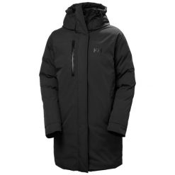 Parka dla kobiet Helly Hansen Adore HT. Czarne parki damskie Helly Hansen, na zimę, bez kaptura. W wyprzedaży za 1,279.20 zł.