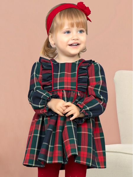 Abel & Lula Sukienka codzienna 5.512 Kolorowy Regular Fit. Sukienki dziewczęce Abel & Lula, bez wzorów, z syntetyku, bez ramiączek, proste. Za 169.99 zł.