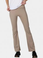 Legginsy Damskie Luhta Eevala. Brązowe legginsy damskie Luhta, s, bez wzorów, z elastanu. Za 299.00 zł.