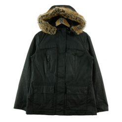Second life - Parka damska Barbour Ellen Wax ciré Y2K - Stan bardzo dobry. Czarne parki damskie Barbour, l, z tkaniny, bez kaptura. Za 425.96 zł.