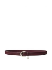 LAUREN RALPH LAUREN Pasek 412802952059 Bordowy. Czerwone paski damskie Lauren Ralph Lauren, bez wzorów. Za 329.99 zł.