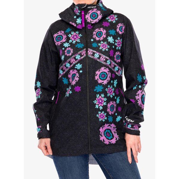 Kurtka przeciwdeszczowa damska Crazy Parka Wonder Magic Shell. Czarne kurtki damskie Crazy, bez wzorów, bez kaptura. Za 1,022.99 zł.