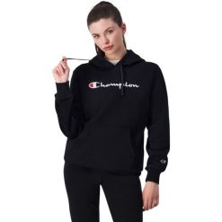 Bluza damska Champion Hooded 117529. Fioletowe bluzy damskie Champion, bez wzorów, bez kaptura. Za 227.00 zł.