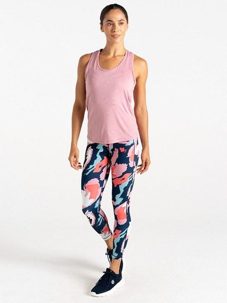 Dare 2b Top sportowy "Modernize II Vest" w kolorze jasnoróżowym rozmiar: 44. Różowe koszulki sportowe damskie Dare 2b, bez wzorów, z materiału, bez ramiączek, outdoorowe. Za 37.12 zł.