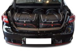 Torby Do Bagażnika Renault Talisman Limousine 2015-2022 5Szt Kjust. Czarne torby podróżne KJUST, bez wzorów, z kauczuku. Za 1,642.00 zł.