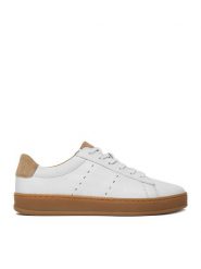 Lasocki Sneakersy CEO-WI16-HARRY-01 Biały. Białe obuwie sportowe damskie Lasocki, ze skóry, bez zapięcia. Za 199.99 zł.