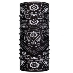 Chusta Buff Original EcoStretch. Czarne chusty damskie Buff, bez wzorów. Za 99.90 zł.