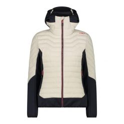 Kurtka damska turystyczna CMP 34Z2486. Białe kurtki sportowe damskie CMP, na zimę, m, bez wzorów, bez kaptura. Za 614.00 zł.