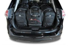 Torby Do Bagażnika Nissan X-Trail 2014-2022 4Szt Kjust. Czarne torby podróżne KJUST, bez wzorów, z kauczuku. Za 1,250.00 zł.