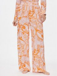 Melissa Odabash Spodnie materiałowe Olivia CR Pomarańczowy Relaxed Fit. Brązowe spodnie materiałowe damskie Melissa Odabash, bez wzorów, z materiału. Za 679.99 zł.