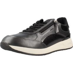 Buty GEOX D65NQB 0BC22 D BULMYA Czarny. Czarne obuwie trekkingowe damskie Geox, z syntetyku, bez zapięcia. Za 391.99 zł.