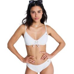 Stanik bikini typu bralette dla Kobiety ROXY ISLAND Biały. Białe bikini Roxy, bez wzorów, z elastanu. Za 189.99 zł.