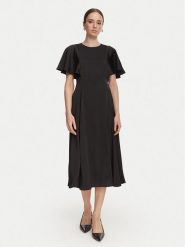 MICHAEL Michael Kors Sukienka codzienna MT683KYAYJ Czarny Regular Fit. Czarne sukienki damskie MICHAEL Michael Kors, bez wzorów, z syntetyku, bez ramiączek. Za 1,239.00 zł.
