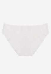 Białe Majtki Bezszwowe Typu Figi Vivorre. Białe figi Born2be, bez wzorów. Za 4.99 zł.
