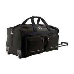 Torba Podróżna Voyager. Szare torby podróżne SOL'S, bez wzorów, z materiału. Za 394.99 zł.