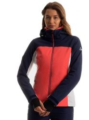 Fischer Kurtka narciarska w kolorze czerwono-czarnym rozmiar: XS. Czarne kurtki sportowe damskie FISCHER, xs, bez wzorów, bez kaptura. Za 480.90 zł.