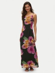 Vero Moda Sukienka letnia Ismene 10351431 Czarny Regular Fit. Czarne sukienki damskie Vero Moda, bez wzorów, z syntetyku, bez ramiączek. Za 259.99 zł.