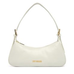 Torebka LOVE MOSCHINO. Białe torebki klasyczne damskie Love Moschino, bez dodatków. Za 659.99 zł.
