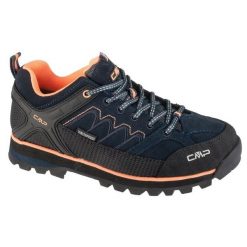 Buty CMP Moon Low Wp 31Q4786-03MP niebieskie. Niebieskie obuwie trekkingowe damskie z materiału, bez zapięcia. Za 689.76 zł.