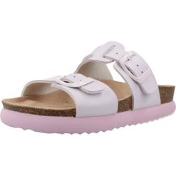 Sandały GEOX J SANDAL BUBBLEBOW Fioletowy. Fioletowe sandały damskie Geox, bez wzorów, z syntetyku, bez obcasa, bez zapięcia. Za 196.99 zł.
