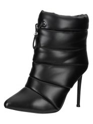 Steve Madden Skórzane botki w kolorze czarnym rozmiar: 39. Czarne botki damskie Steve Madden, eleganckie, bez obcasa, na szpilce, bez zapięcia. Za 227.85 zł.