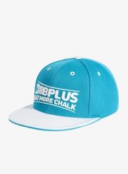Czapka z daszkiem 8b+ Snapback Cap Eat More Chalk - blue/white. Niebieskie czapki z daszkiem damskie 8BPLUS, na lato, bez wzorów. Za 107.79 zł.
