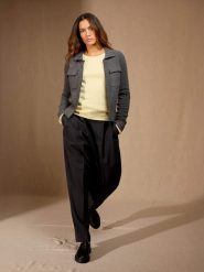 Perfect Cashmere Kaszmirowy kardigan "Sara" w kolorze szarym rozmiar: M. Szare kardigany damskie Perfect Cashmere, m, bez wzorów, z kaszmiru. Za 630.99 zł.