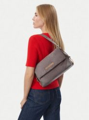 LOVE MOSCHINO Torebka JC4092PP0PLD101A Szary. Szare torebki klasyczne damskie Love Moschino, z materiału, bez dodatków. Za 919.99 zł.