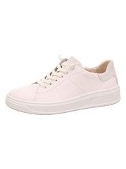 Legero Skórzane sneakersy "Rejoise" w kolorze białym rozmiar: 37. Białe obuwie sportowe damskie Legero, bez zapięcia. Za 250.35 zł.