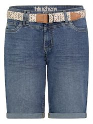 Sublevel Bermudy dżinsowe w kolorze niebieskim rozmiar: XS. Niebieskie szorty damskie Sublevel, z aplikacjami, ze skóry. Za 113.99 zł.