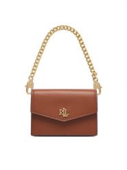 LAUREN RALPH LAUREN Torebka 432P11755001 Brązowy. Brązowe torebki wieczorowe damskie Lauren Ralph Lauren, bez wzorów, ze skóry, bez dodatków. Za 579.99 zł.