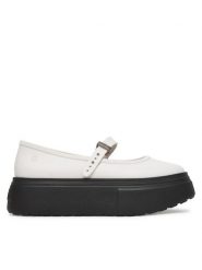 Melissa Baleriny Soft Ballerina Platform Ad 37858 Biały. Białe balerinki damskie Melissa, bez wzorów, z tworzywa sztucznego. Za 498.99 zł.